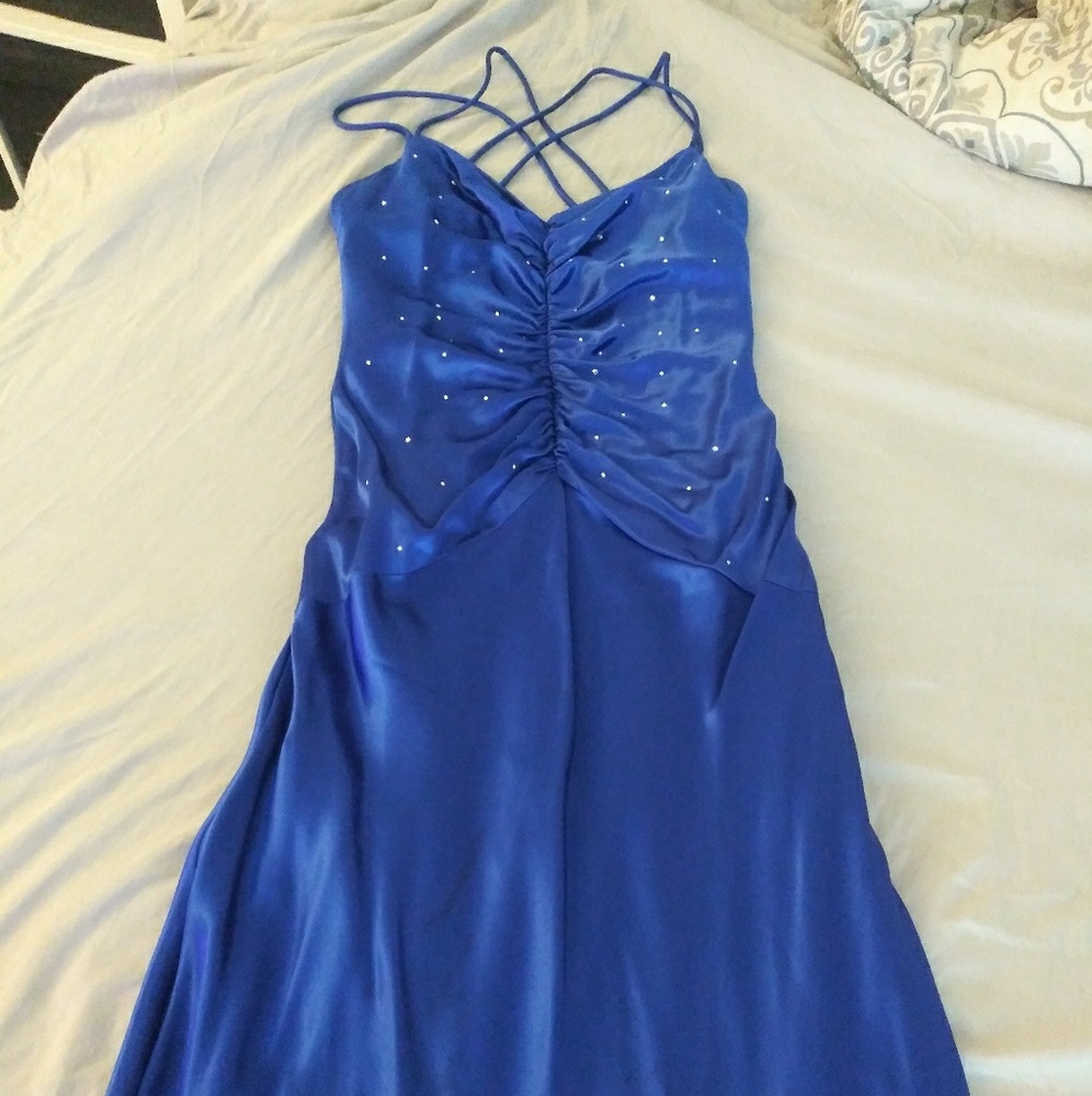Jessica McClintock Royal Blue Gown